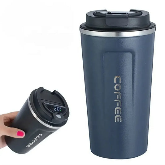 Smart 510ml Stainless Steel Coffee Tumbler with Temperature Display